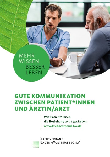 Patientenratgeber: Gute Kommunikation zwischen Patient*innen und Ärztin/ Arzt
