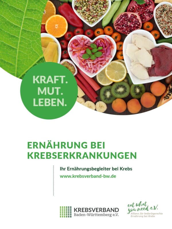 Patientenratgeber Ernährung bei Krebserkrankungen