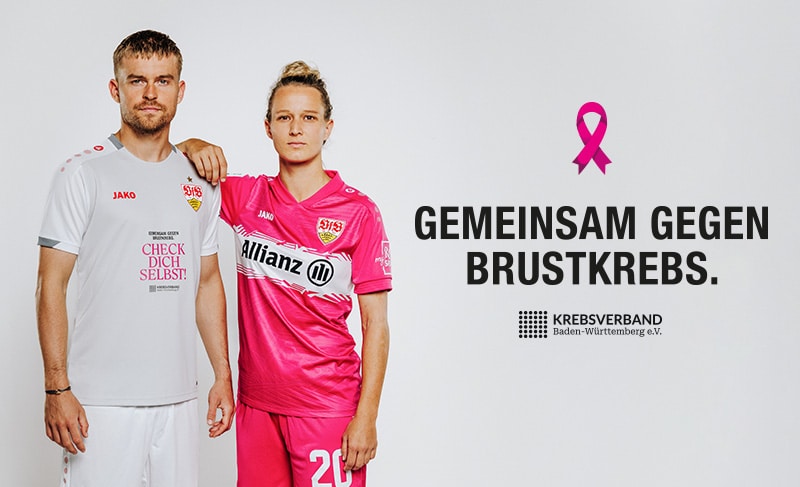 VfB Stuttgart und Krebsverband: Gemeinsam gegen Brustkrebs