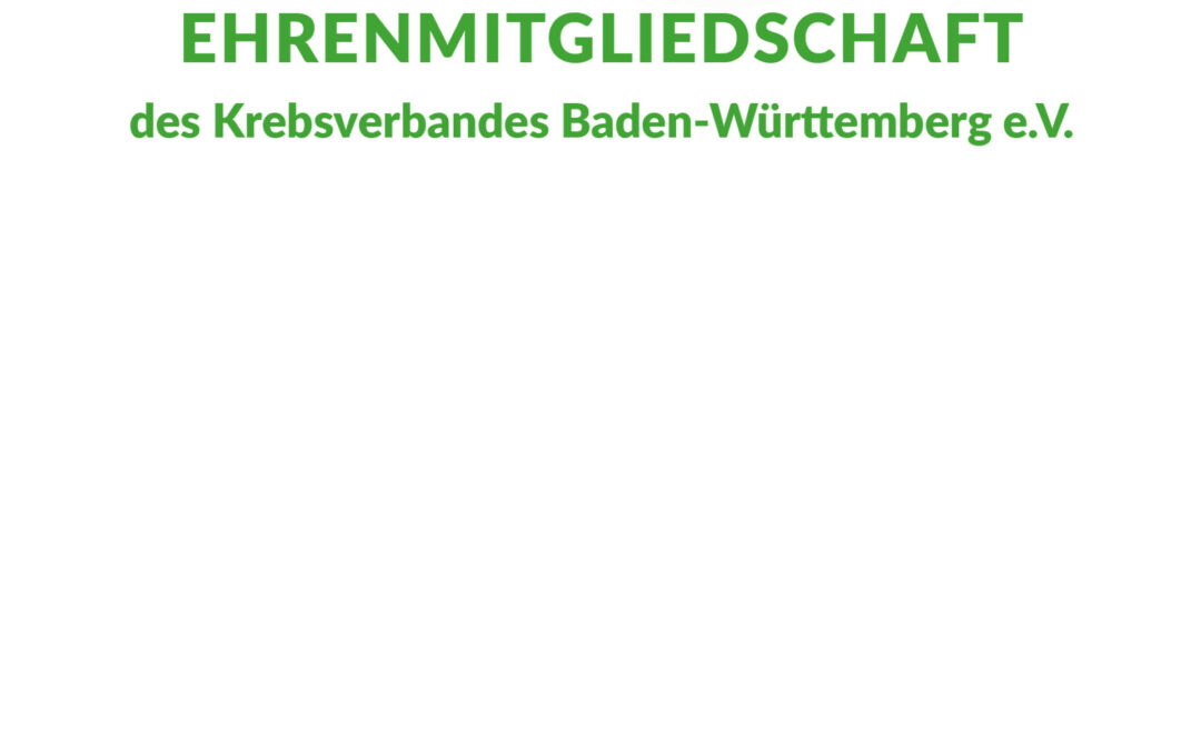 Ehrenmitgliedschaft